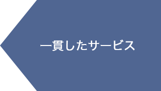 一貫したサービス